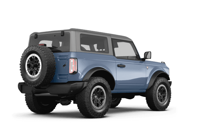 Ford Bronco  - Back view Ford Bronco  - Back view